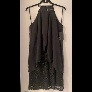 Women’s Enfocas Studio Black Halter Dress Size 6